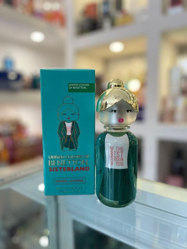 benetton sisterland green jasmine 80ml eau de toilette 8433982018718