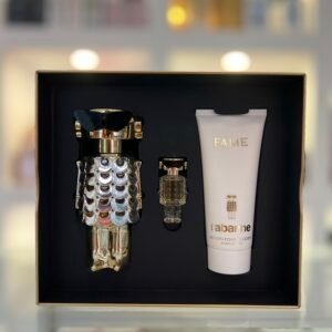 set paco rabbane fame 3pz eau de parfum 3349668642861