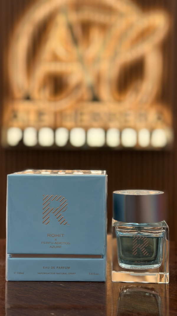 bharara rohit x perfu adictos azure 100ml eau de parfum