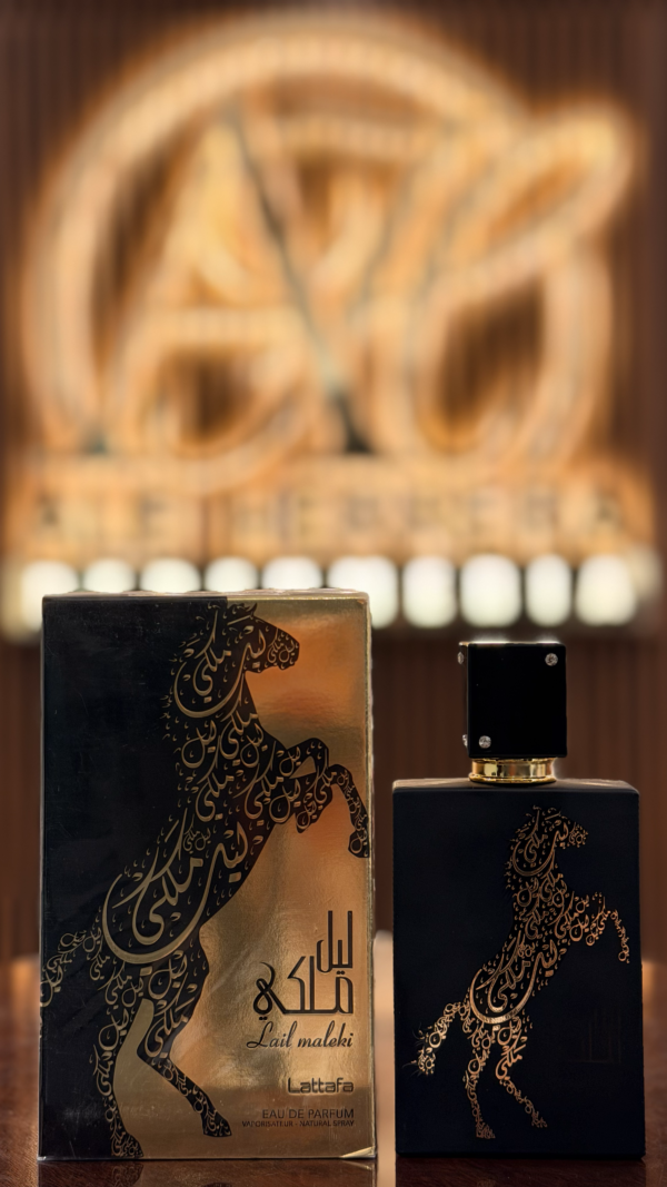 lattafa lail maleki black 100ml eau de parfum