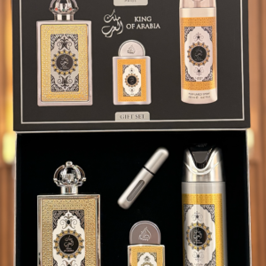 set lattafa pride king of arabia 4pz eau de parfum