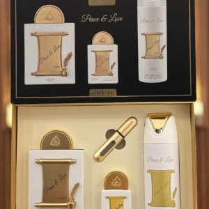 set lattafa pride peace y love 3 pz eau de parfum