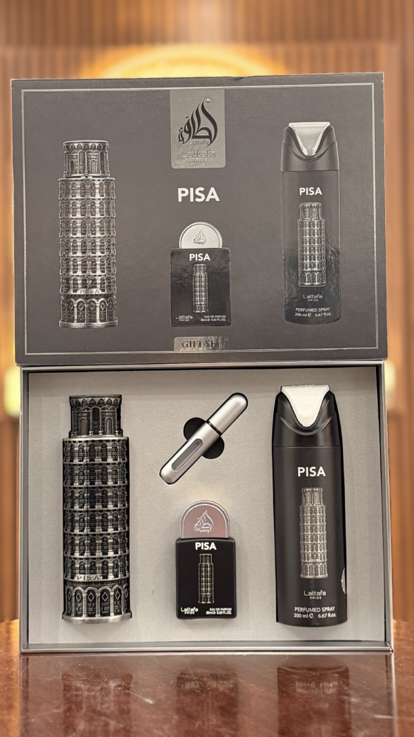 set lattafa pride pisa 3 pz eau de parfum