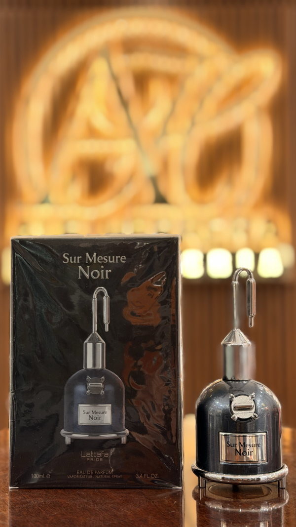 lattafa sur mesure noir 100 ml eau de parfum