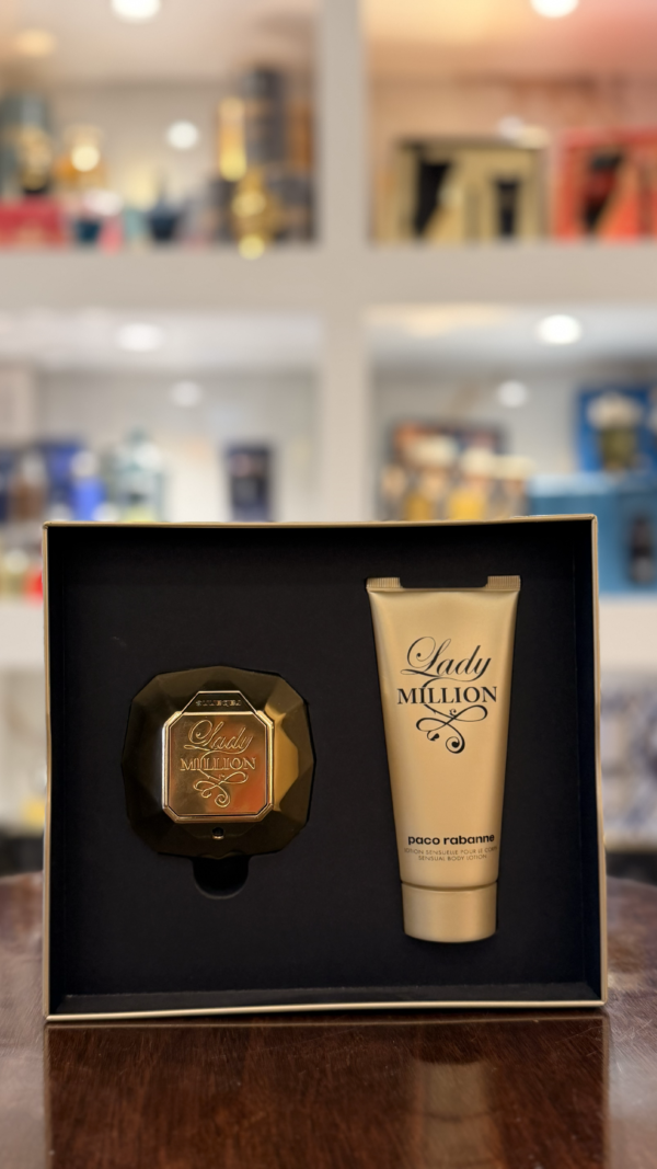 set paco rabanne lady million 2pz