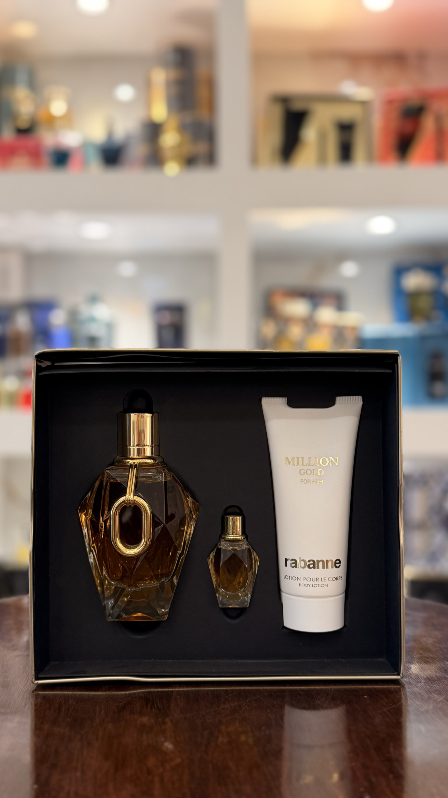 set paco rabanne million gold for her 3pz set paco rabanne million gold for her 3pz